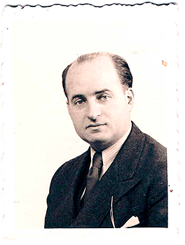 <b>Josef Weiss</b> auf einem Bild aus dem Jahr 1938. Foto: Archiv Arntz - jupp_weiss_passfoto
