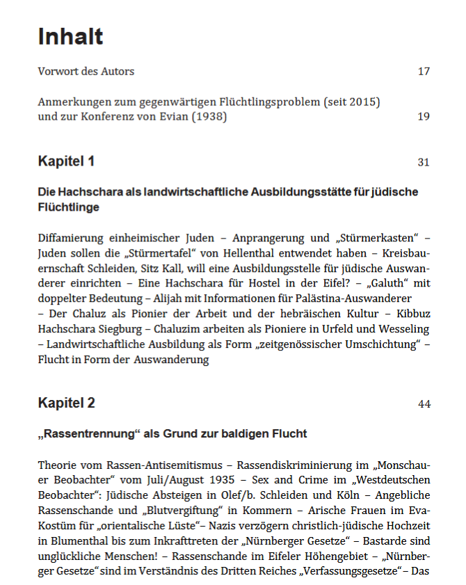 Grüne Grenze Inhaltsverzeichnis 2