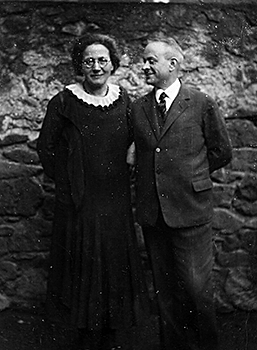 Albert Levi mit seiner Ehefrau Ida Levi 