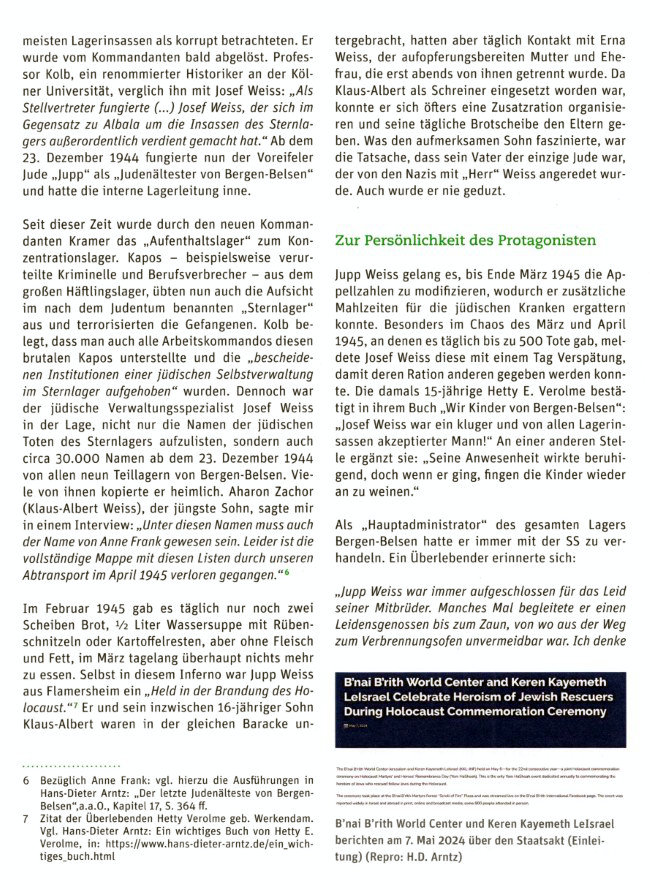 Staatsakt jüdischer Lebensretter Bild 5