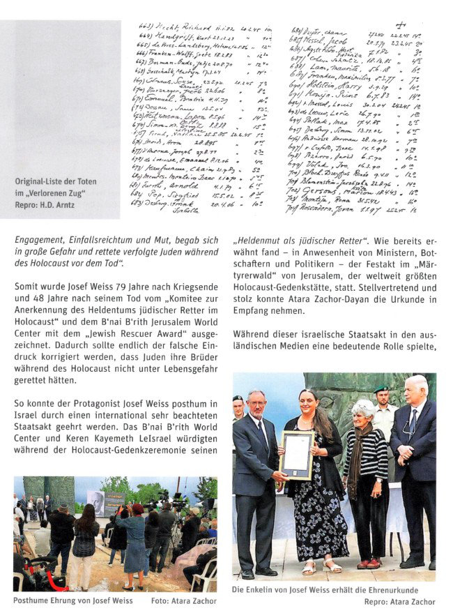 Staatsakt jüdischer Lebensretter Bild 9